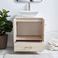 Khaki Modern Free-standing 2 Doors Single Bathroom Vanity Set